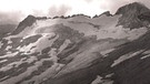 Blick auf den südlichen Schneeferner-Gletscher auf dem Zugspitzplatt im Jahr 1949. | Bild: www.bayerische-gletscher.de