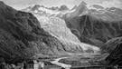 Der Rhonegletscher in der Schweiz im Jahr 1886, historische Darstellung | Bild: picture alliance / Bildagentur-online/Sunny Celeste