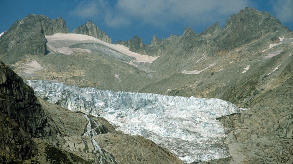 Rhone-Gletscher 1982 | Bild: picture-alliance/dpa