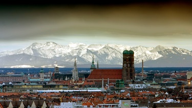 Föhnwetter in München | Bild: picture-alliance/dpa