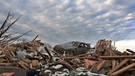 Mai 2013: Zerstörungen nach dem Tornado in Oklahoma | Bild: picture-alliance/dpa