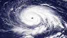 Satellitenbild eines Hurrikans | Bild: picture-alliance/dpa