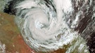 Zyklon Yasi, der stärkste tropische Wirbelsturm der australischen Zyklonsaison 2010/2011 | Bild: picture-alliance/dpa