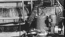 Der erste Tokamak: Der sowjetische T1, in Betrieb von 1957 bis 1959. | Bild: © ITER Organization, http://www.iter.org/ 