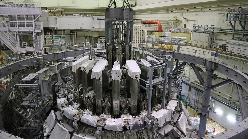 Die japanische Fusionsanlage JT-60SA soll ITER unterstützen. Auf dieser Aufnahme befindet sie sich noch im Bau.  | Bild: © ITER Organization, http://www.iter.org/ 