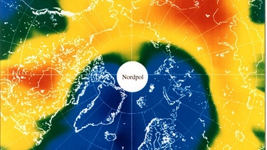 Ein Bild vom Ozonloch 1986 | Bild: picture-alliance/dpa