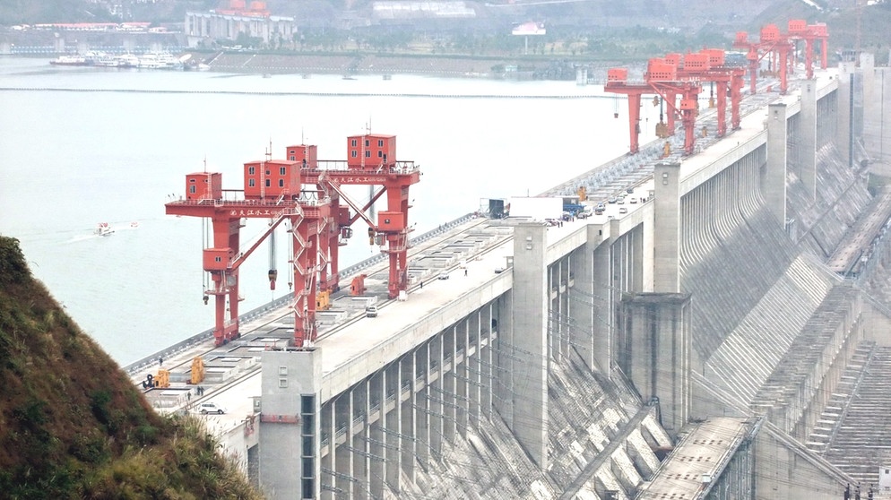Drei-Schluchten-Damm in China | Bild: picture-alliance/dpa
