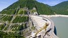 Enguri-Staudamm zwischen Georgien und Abchasien | Bild: picture-alliance/dpa/Michael Runkel