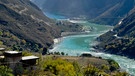 Dadu-Fluss in Sichuan, China, wo der Shuangjiangkou-Staudamm gebaut werden soll. | Bild: picture-alliance/dpa