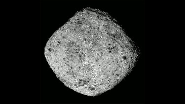 Asteroid Bennu, aufgenommen von der Raumsonde Osiris-Rex aus rund 80 Kilometer Entfernung | Bild: NASA/Goddard/University of Arizona