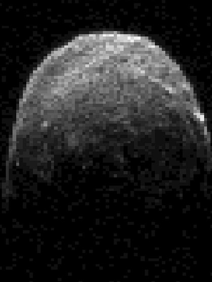Radarbild des Asteroiden "2005 YU55" | Bild: picture-alliance/dpa