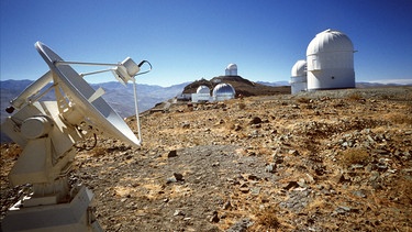 Das Observatorium der Europäischen Südsternwarte ESO auf dem Berg La Silla in Chile. | Bild: picture-alliance/dpa