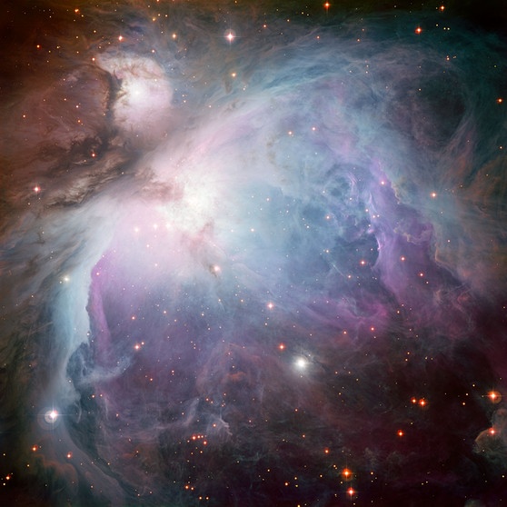 Eine Entdeckung der Europäischen Südsternwarte ESO in Chile: Aufnahme des Orionnebels im Sternbild Orion | Bild: Igor Chekalin/dpa