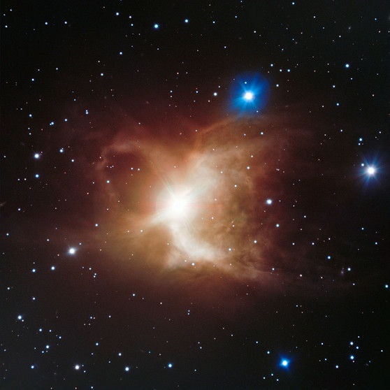Der Toby-Jug-Nebel IC2220, aufgenommen vom Very Large Telescope VLT der ESO | Bild: ESO