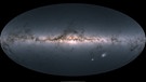 Helle und Farbe der Sterne der Milchstraße, aufgenommen von Raumsonde Gaia | Bild:  ESA/Gaia/DPAC