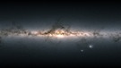 Himmelskarte mit 1,8 Mrd. Sternen aus Messungen der Satelliten-Mission Gaia | Bild: ESA/Gaia/DPAC; CC BY-SA 3.0 IGO