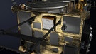 Die Landeeinheit MASCOT an Bord der Raumsonde Hayabusa 2. Ziel des Landers: der Asteroid Ryugu. | Bild: DLR
