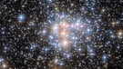 Offener Sternhaufen NGC 376 in der Kleinen Magellanschen Wolke. Diese Hubble-Aufnahme veröffentlichte die NASA am 9. Dezember 2022. | Bild: ESA/Hubble and NASA, A. Nota, G. De Marchi