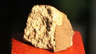 Fundstück des Meteoriten aus Schönenberg | Bild: Bayerisches Landesamt für Umwelt