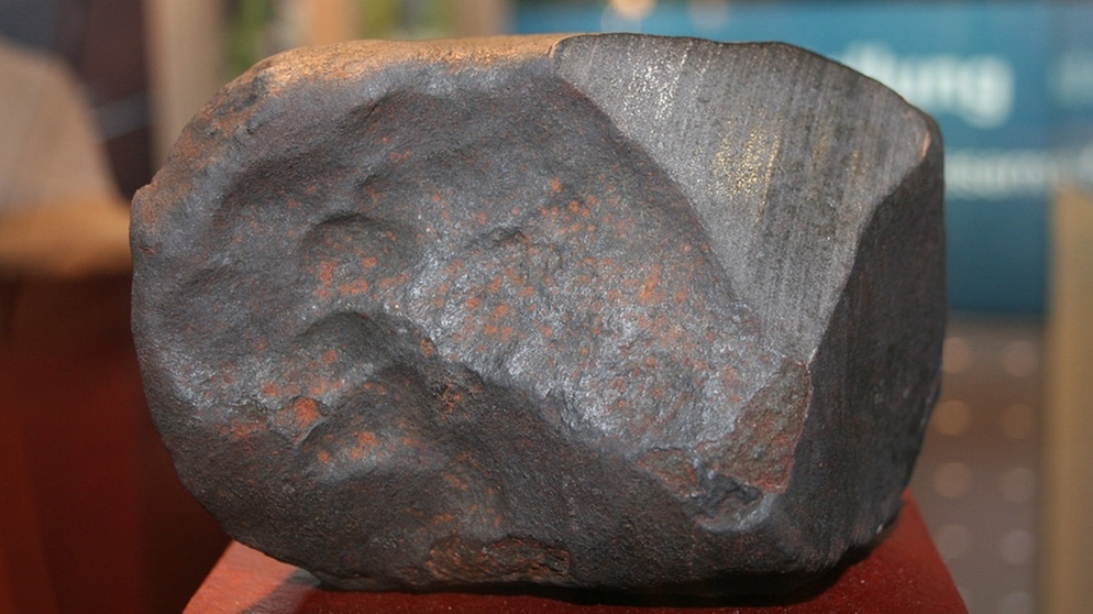 Fundstück des Meteoriten Neuschwanstein I | Bild: Bayerisches Landesamt für Umwelt
