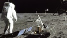 Buzz Aldrin auf dem Mond | Bild: picture-alliance/dpa