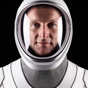 Matthias Maurer im Weltraumanzug | Bild: SpaceX