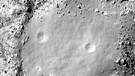 Mondgesicht im Tycho-Krater auf dem Mond, aufgenommen von der Mondsonde LRO | Bild: NASA / GSFC / Arizona State University