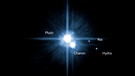 Plutomonde. Wusstet ihr, dass es nicht nur unseren Erdtrabanten, sondern viele verschiedene Monde gibt? Unser Mond ist einer der größten in unserem Sonnensystem. Aber es gibt noch viele andere Monde, die es zu entdecken gilt.  | Bild: Nasa