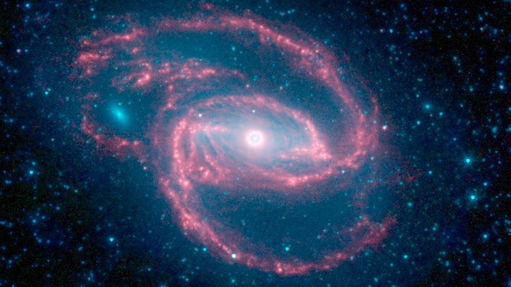 Schwarzes Loch im Zentrum einer Galaxie | Bild: picture-alliance/dpa