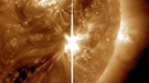 Sonneneruption vom 6. September 2017 | Bild: Solar Dynamics Observatory, NASA