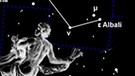 Das Sternbild Wassermann (Aquarius) mit Markierung | Bild: BR, SkyObserver, U.S. Naval Observatory, STScI