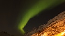 Polarlichter an Erstfjord bei Tromsö in Norwegen | Bild: Ibrahim De. Hasan
