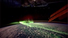 Aurora australis: Polarlicht am Südpol | Bild: ESA/NASA