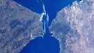 Straße von Gibraltar, Spanien | Bild: ESA/NASA