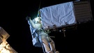 der deutsche Astronaut Alexander Gerst beim Spacewalk auf der Internationalen Raumstation ISS | Bild: ESA/NASA