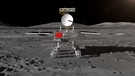 Animation Rover der chinesischen Mondmission Chang'e 4 | Bild: picture alliance / Photoshot