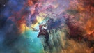Lagunennebel, aufgenommen vom Weltraumteleskop Hubble | Bild: NASA, ESA, STScI, CC BY 4.0