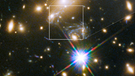 Aufnahme des Weltraumteleskops Hubble vom Stern Icarus MACS J1149+2223 | Bild: ASA, ESA, and P. Kelly (University of Minnesota)