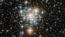 Zwerggalaxie Tukan und Kugelsternhaufen 47 Tucanae | Bild: ESA/Hubble & NASA