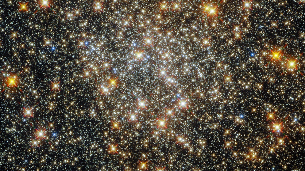 Cluster im Herzen der Milchstraße, aufgenommen von Hubble | Bild: ESA/Hubble and NASA, R. Cohen