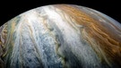 Jupiters farbige Nebelgürtel | Bild: NASA/JPL-Caltech/SwRI/MSSS/Kevin M. Gill