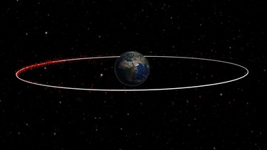 Kollision in geostationärer Umlaufbahn | Bild: ESA