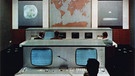 Kontrollraum des Deutschen Raumfahrtkontrollzentrums GSOC in Oberpfaffenhofen, 1970 | Bild: DLR /cc-by-3.0