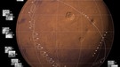 Flugbahn von Mariner 4 um den Mars | Bild: NASA, JPL