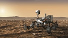 Mars 2020-Rover der NASA-Mission Perseverance auf dem Mars (künstlerische Darstellung) | Bild: NASA/JPL-Caltech
