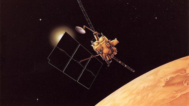 Amerikanische Mars-Mission Observer, 1992 | Bild: NASA
