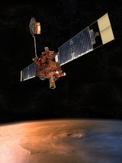 US-Mars-Mission Mars Global Surveyer, Start: 1996 | Bild: NASA