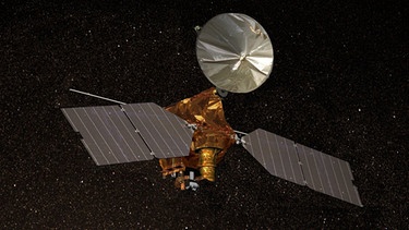 Mars Reconnaissance Orbiter (MRO) | Bild: picture-alliance/dpa
