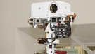Kopf von NASA-Mars-Roboter Curiosity | Bild: NASA