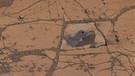 Curiosity, der Mars-Rover der NASA, zeigt uns sein Bohrloch am Mount Sharp. | Bild: NASA/JPL-Caltech/MSSS